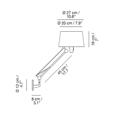 Lektor Wall Light by Carpyen