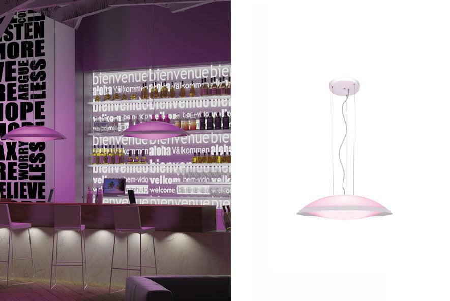 Lens Pendant Light by Alma Light