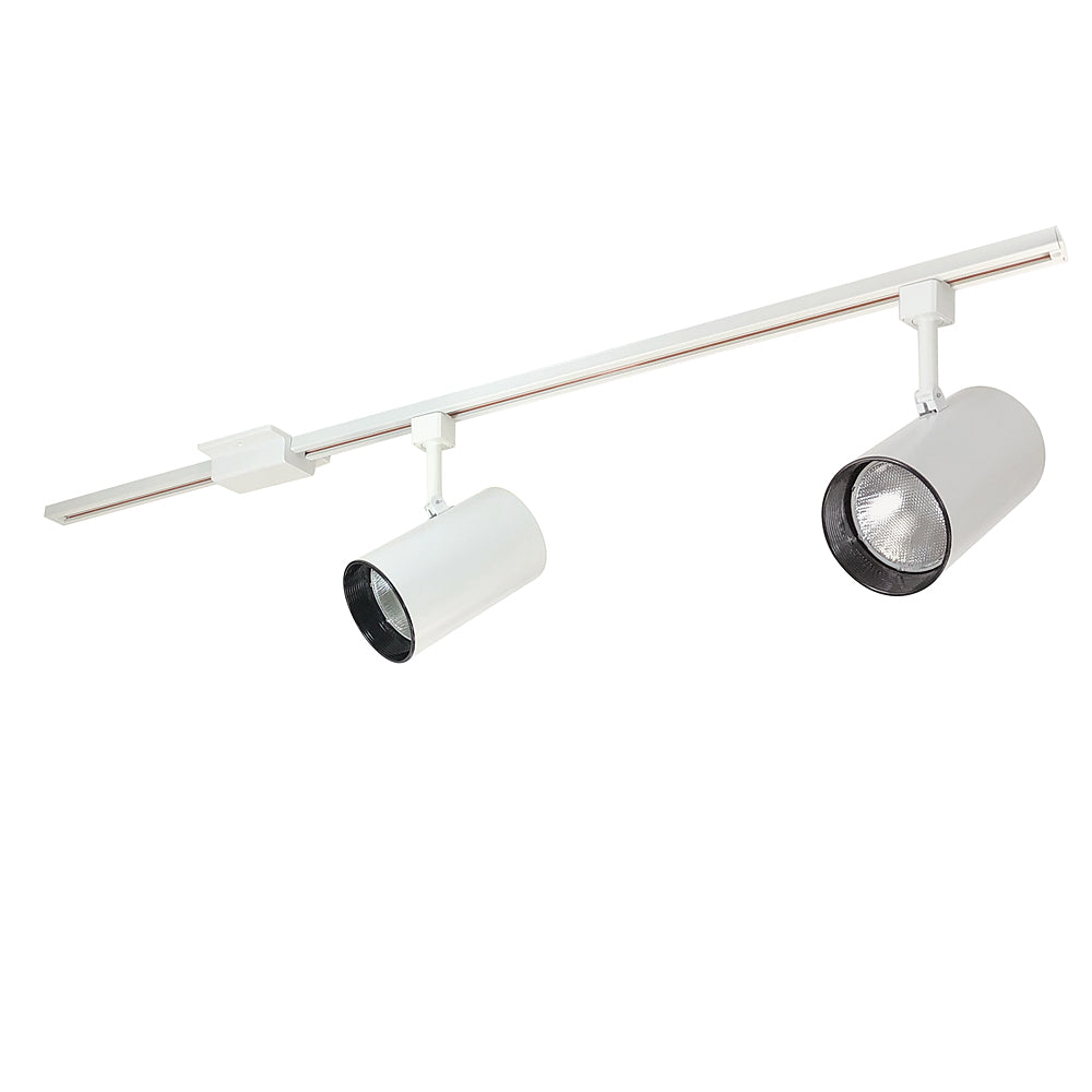 Nora Lighting Line Voltage Flat Back Cylinder Track Pack