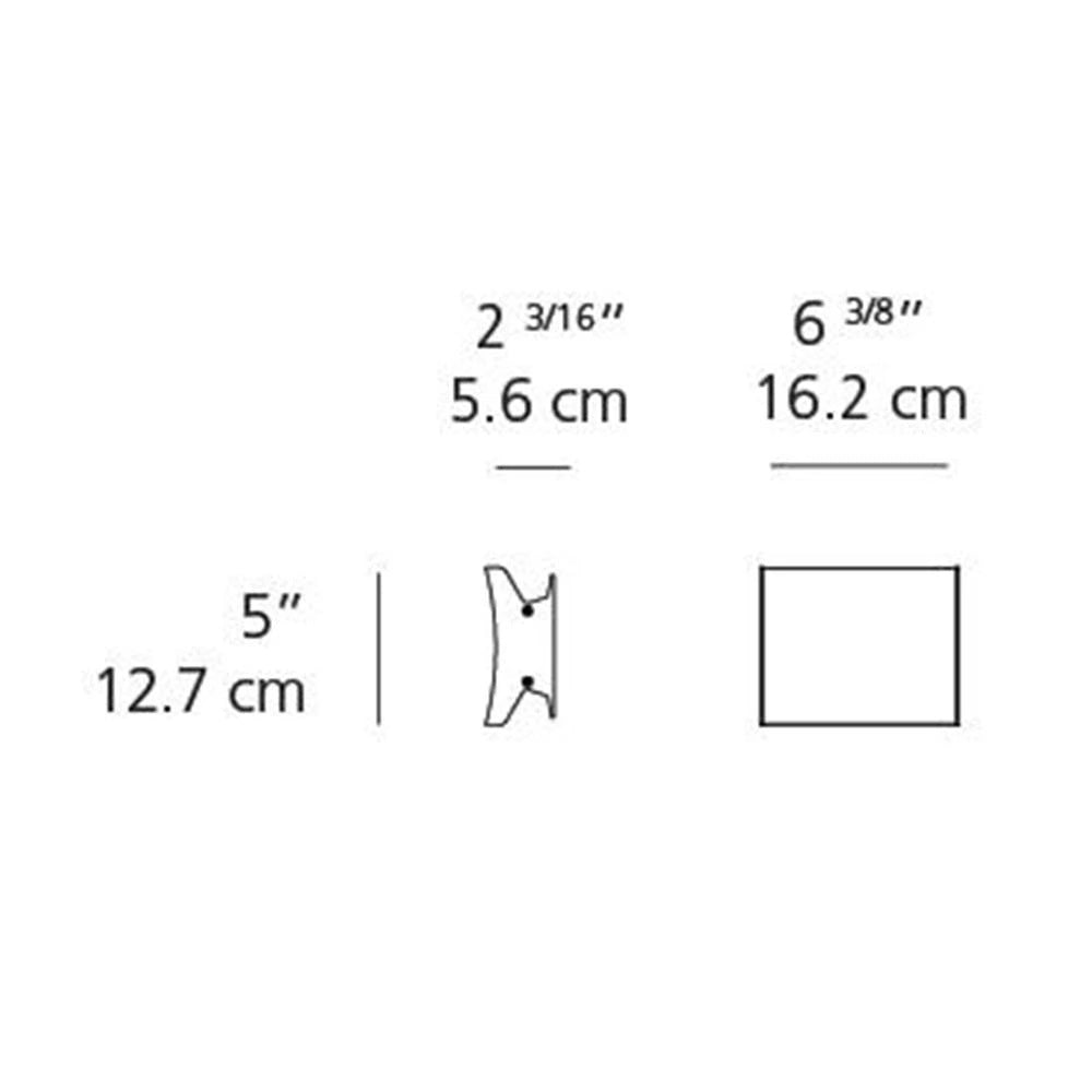 Artemide Lineacurve Mini Dual Wall Or Ceiling Light