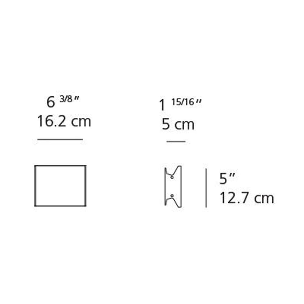Artemide Lineaflat Mini Mono Wall Or Ceiling Light
