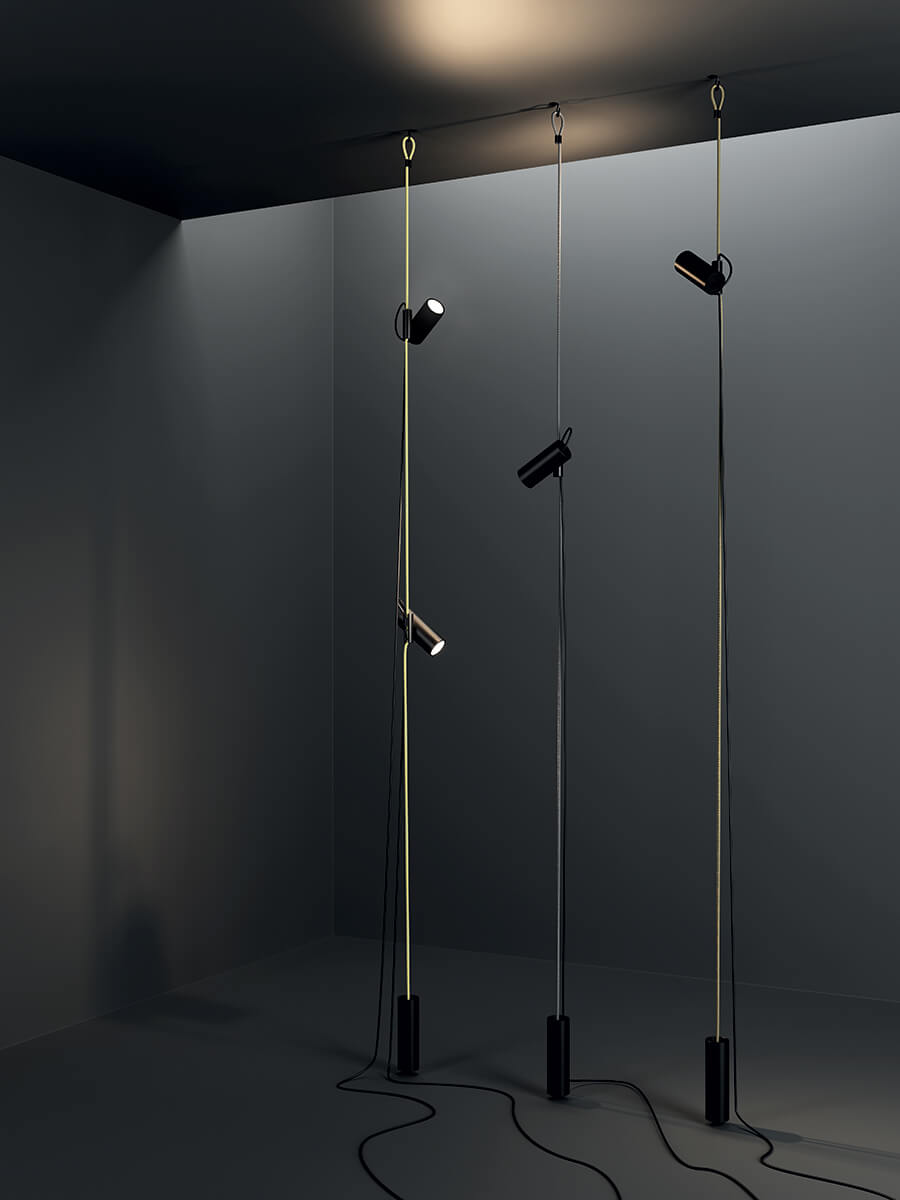 Lodes Cima Plug In Pendant Floor Lamp