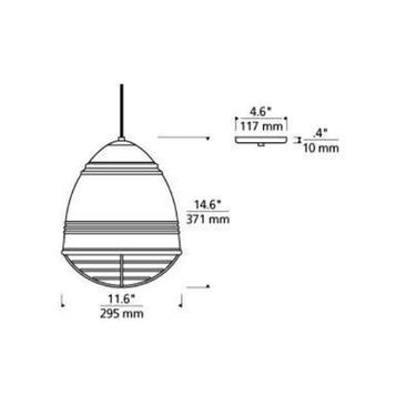Loft Pendant Light | Visual Comfort Modern