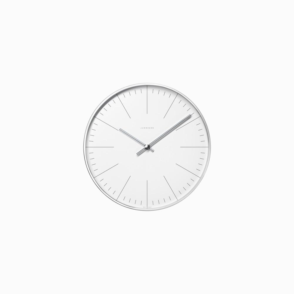 Wall Clock with Lines of Max Bill