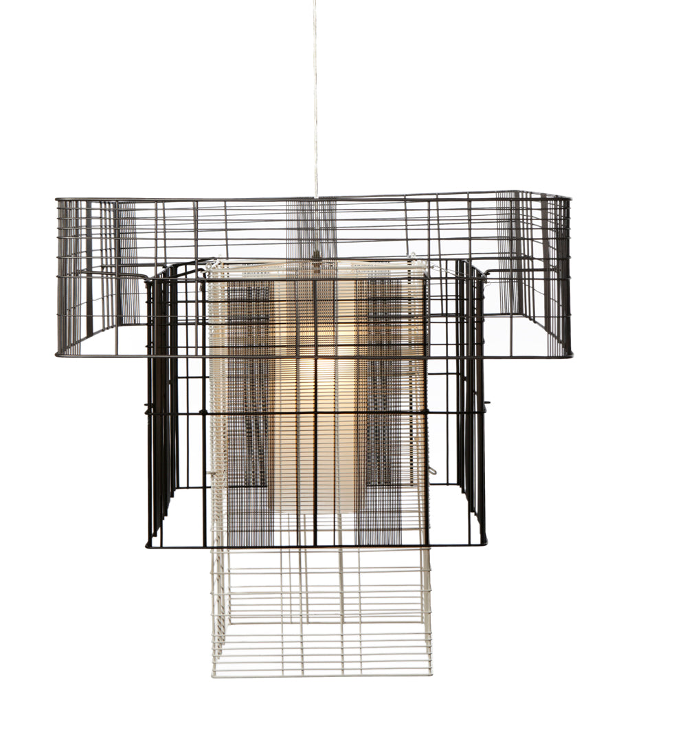 Mesh Cubic X-Large Pendant Light by Forestier