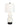 Mini Norma Jean Ivory Ceramic Cordless Table Lamp Black