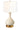 Bartlett Ivory Antique Brass Cordless Lamp by Modern Lantern - elegant table lamp"