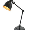 Sleek black metal Onyx Cordless Task Lamp for modern workspaces