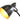Onyx Cordless Task Lamp Black Metal lighting up a desk