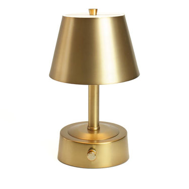 Elegant Mini Cordless Lamp by Modern Lantern in antique brass finish