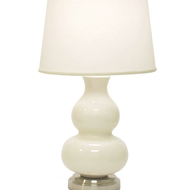 Marilyn Ivory on Nickel Cordless Lamp illuminating a cozy space