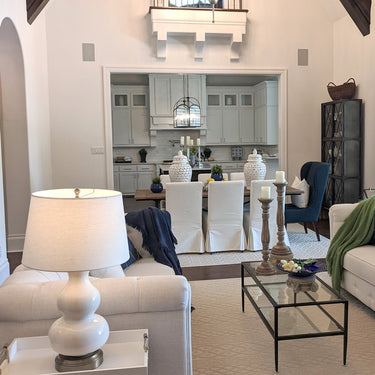 Marilyn Ivory on Nickel Cordless Lamp | Modern Lantern