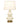 Elegant Marilyn Ivory on Brass Cordless Lamp by Modern Lantern