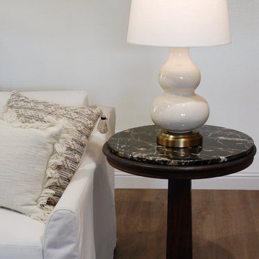 Marilyn Ivory on Brass Cordless Lamp for modern decor
