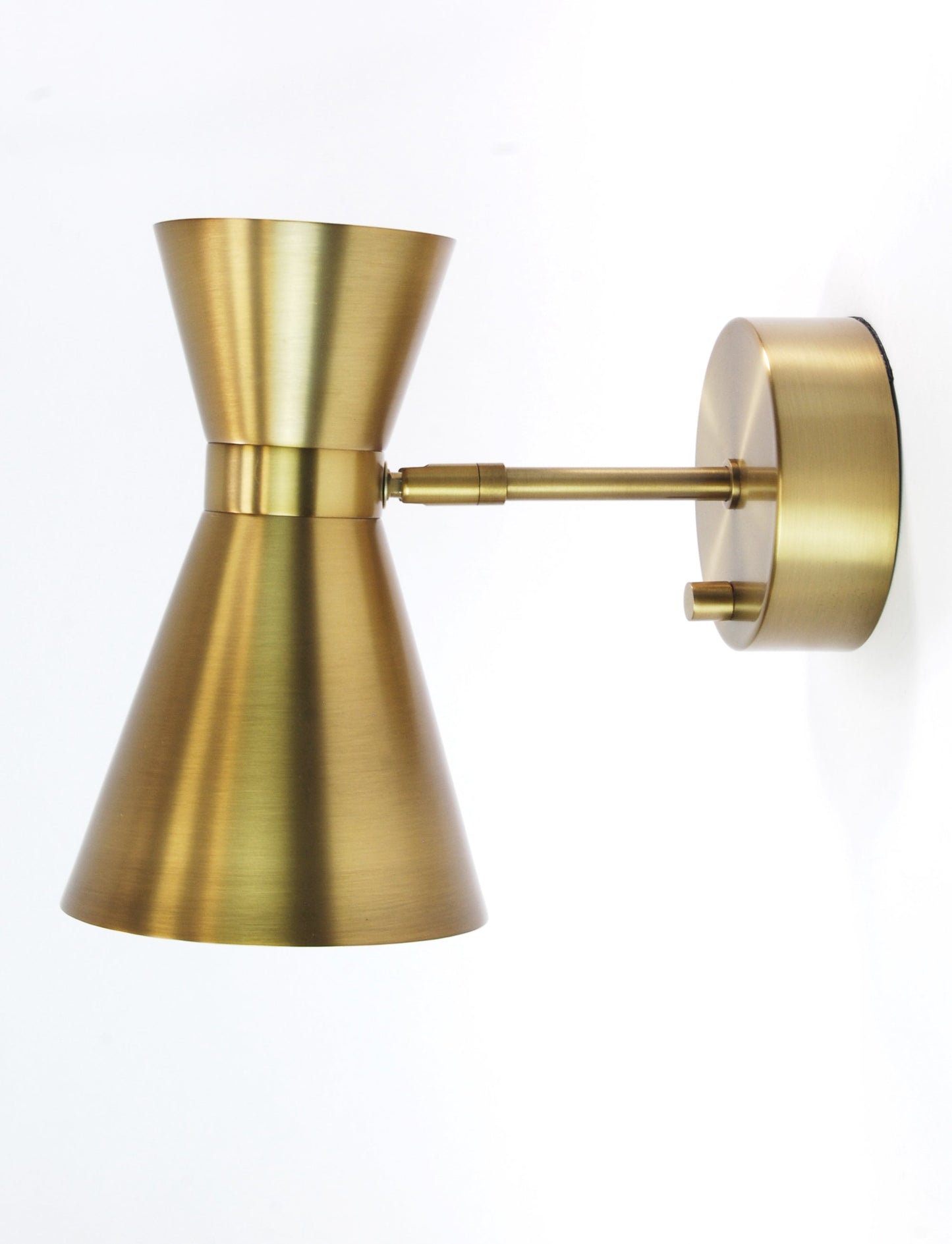 Antique Brass Cordless Wall Sconce | Modern Lighting