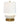 Ivory Antique Brass Cordless Lamp