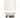 Ivory Nickel Small Cordless Lamp