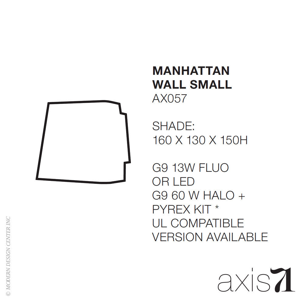 Axis 71 Manhattan Wall Lamp | Axis 71 | LoftModern