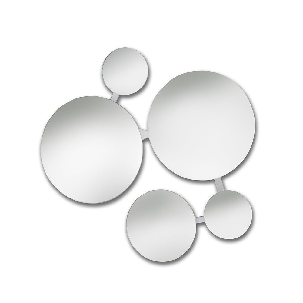 Marshmallow Art Mirror Silver - Nova