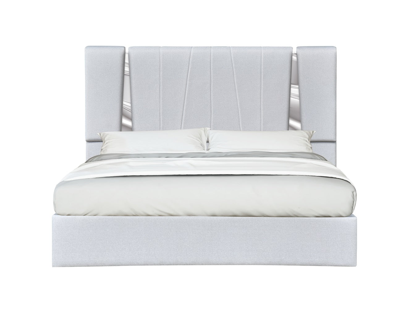 Matisse Queen Bed Silver Grey by JM