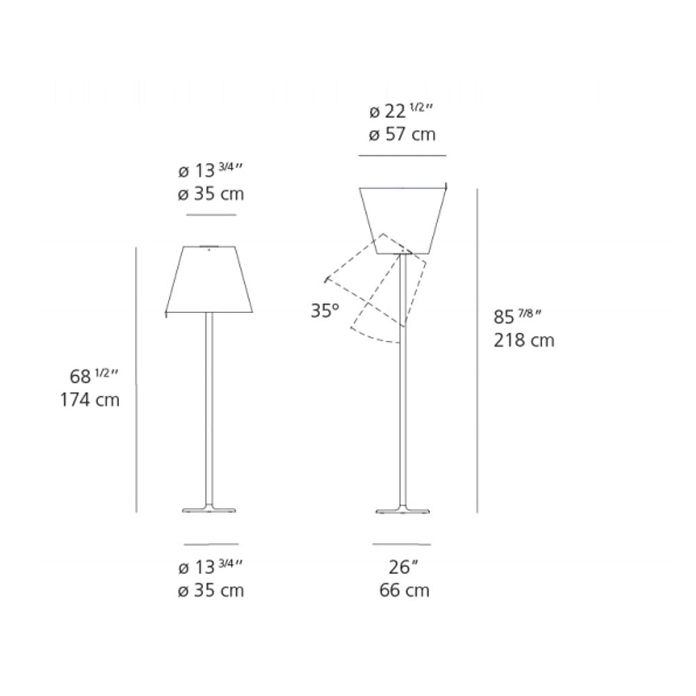Artemide Melampo Mega Floor Lamp