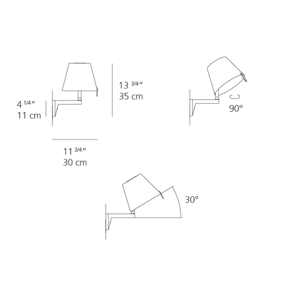 Artemide Melampo Mini Wall Light