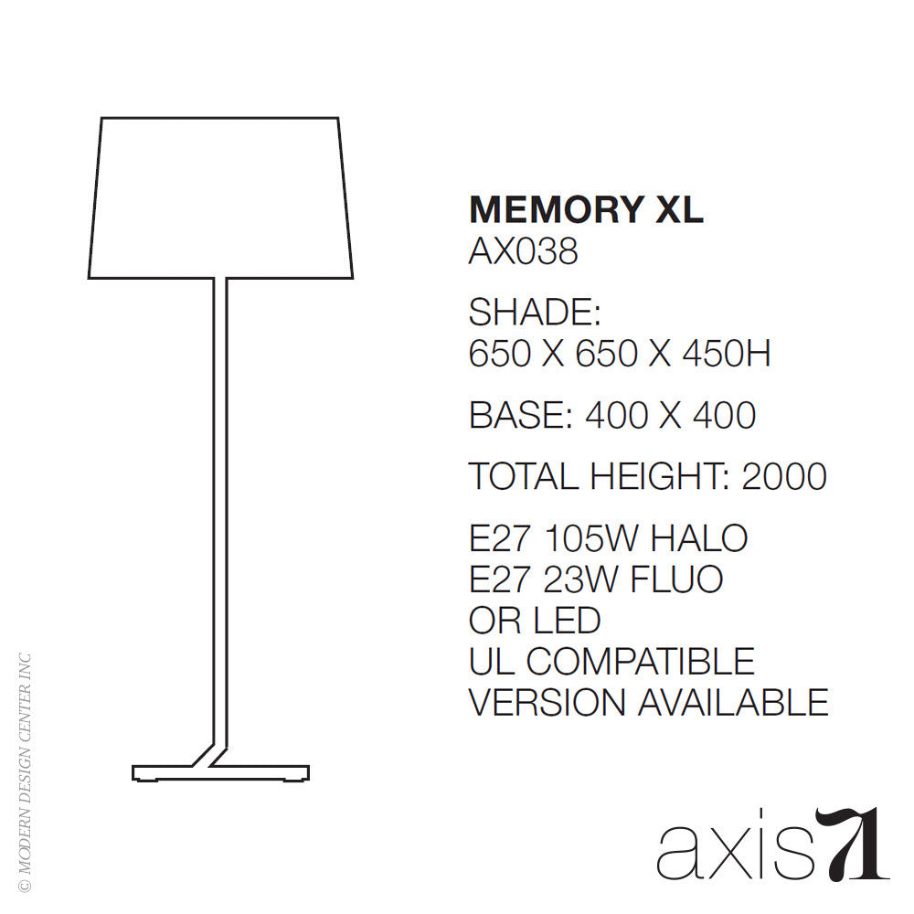 Axis 71 Memory XL Floor Lamp | Axis 71 | LoftModern