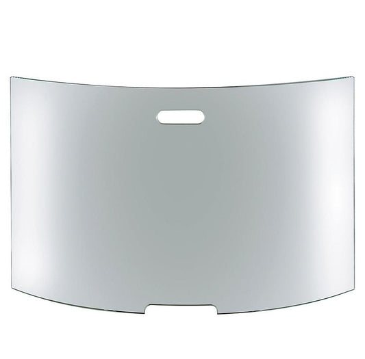 Mentas Hardened Crystal Fireplace Screen of Conmoto - LoftModern