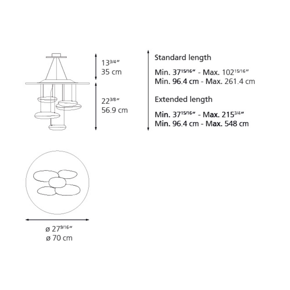 Artemide Mercury Mini Led Pendant Light