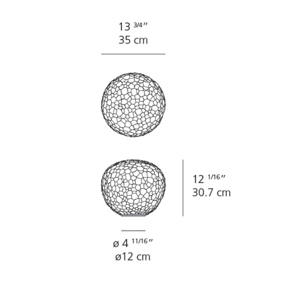 Artemide Meteorite 35 Table Lamp