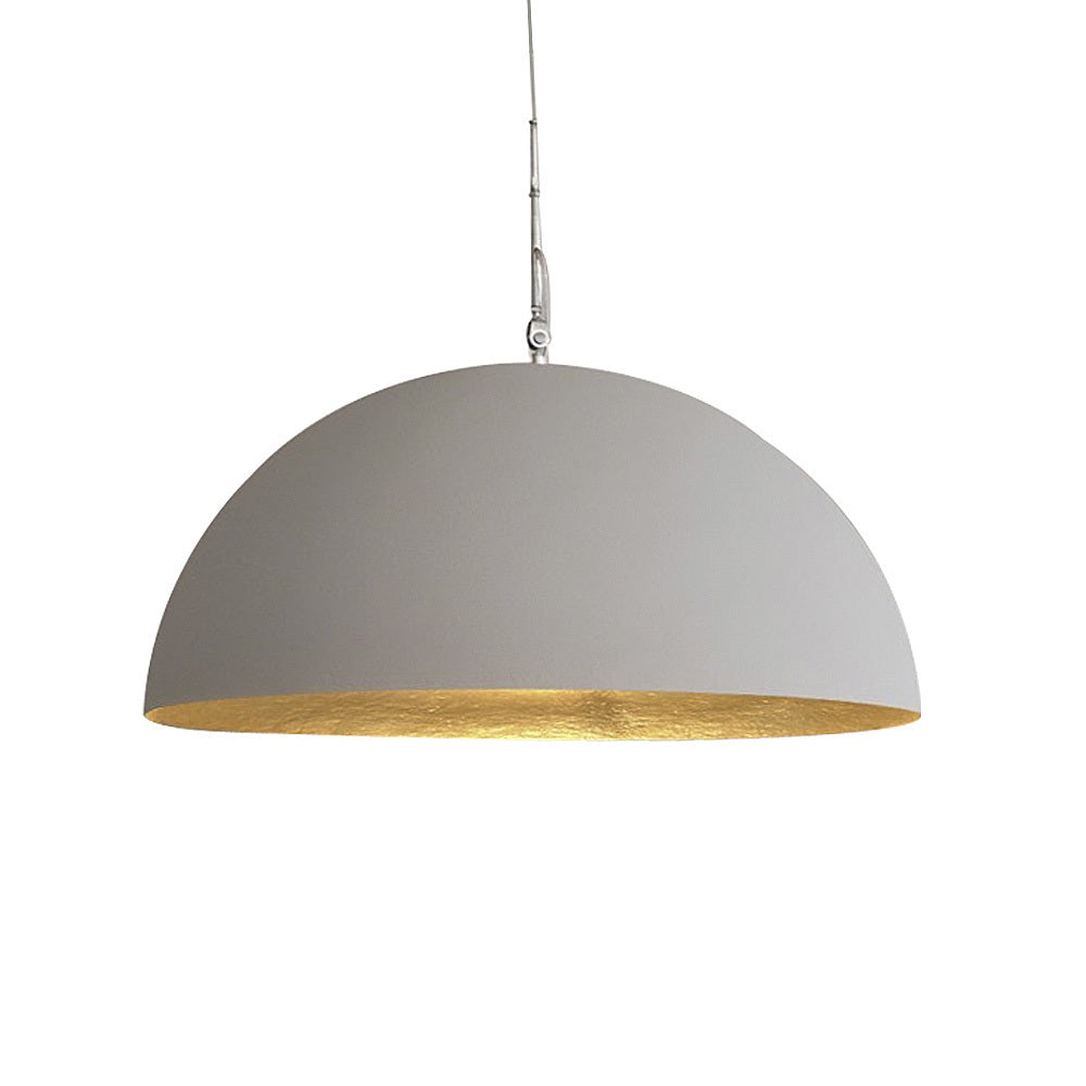 In-es.artdesign Mezza Luna Cemento Pendant Light