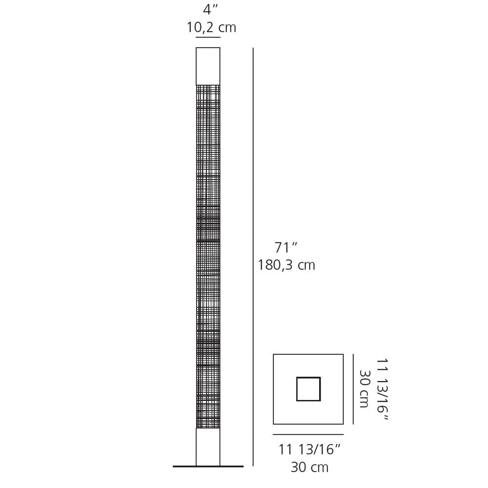 Artemide Mimesi Floor Lamp