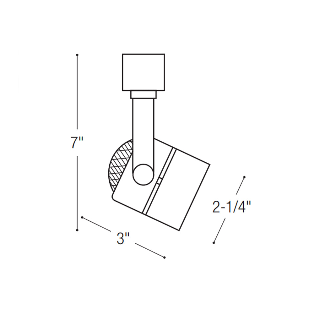 Nora Lighting Mini Die-Cast Cube MR16 GU10