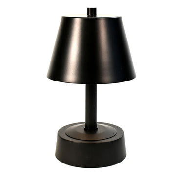 Modern Lantern Mini Metal Indoor/Outdoor Cordless Lamp - Black