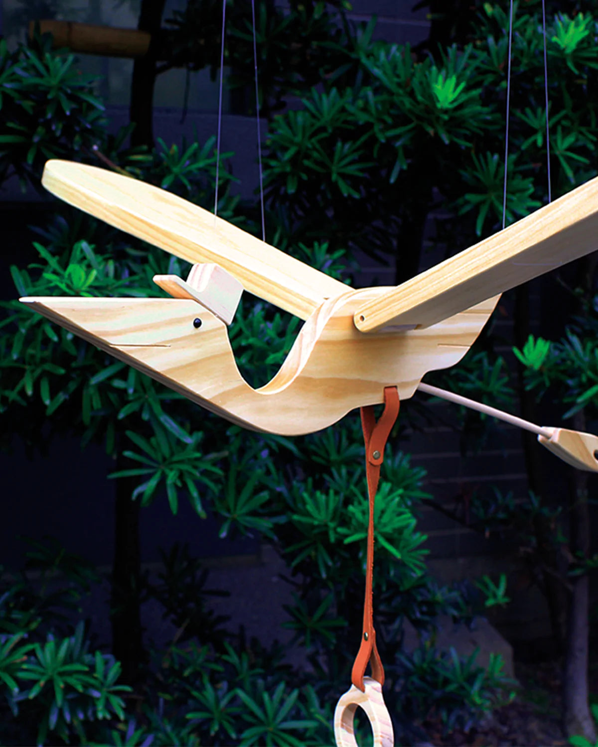 Eguchi Toys Mobile Bird Medium Wood