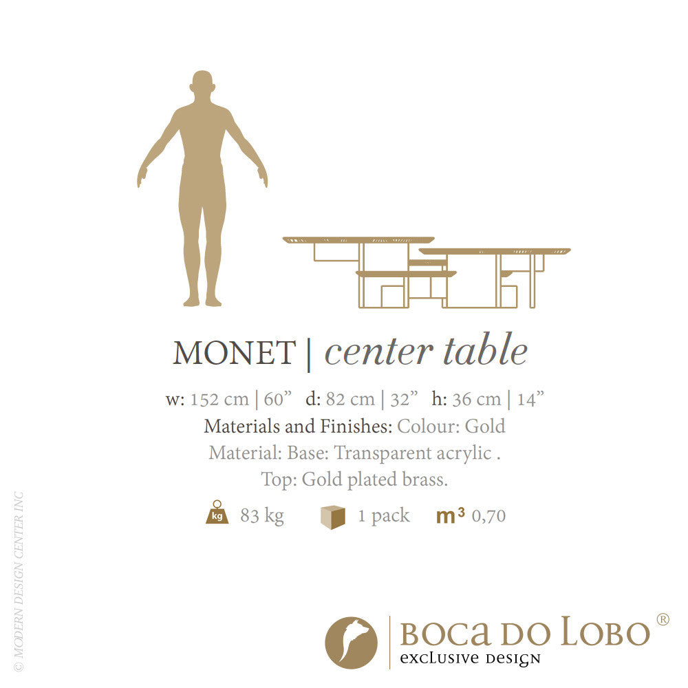 Boca do Lobo Caos Monet Center Table Limited Edition | Boca do Lobo | LoftModern