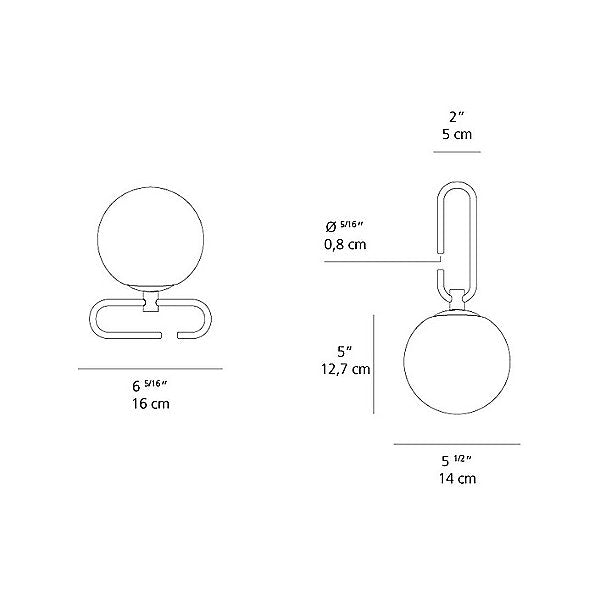 Artemide Nh1217 Table Lamp