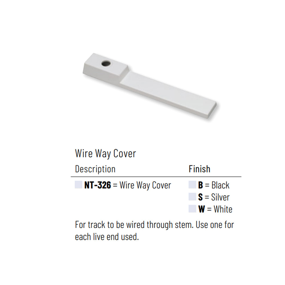 Nora Lighting Wire Way Cover