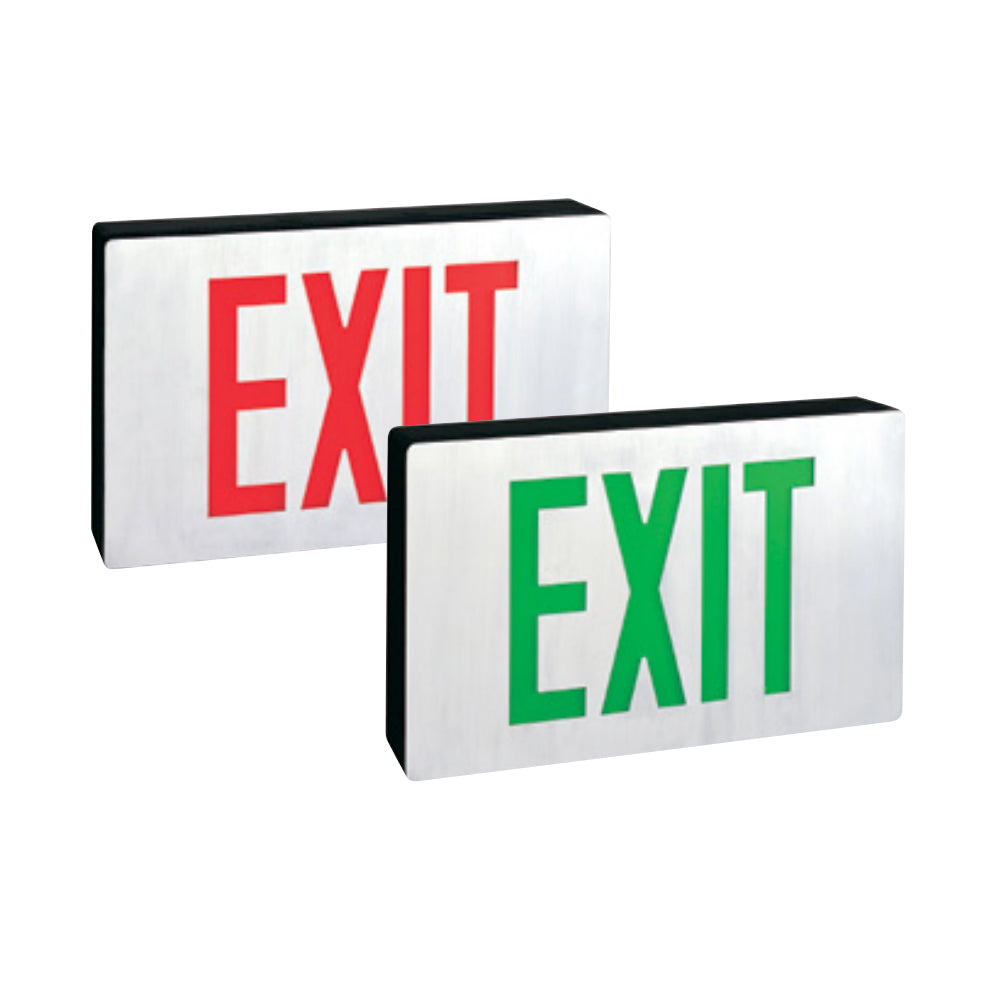Nora Lighting NX-606-LED Die-Cast Aluminum LED Exit Sign with Battery Back-up