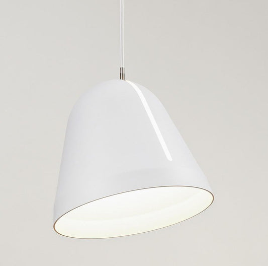 Tilt White Pendant Lamp Large of Nyta