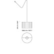 Santa & Cole Nagoya Pendant Light