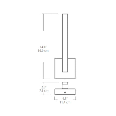 BlackJack Lighting Nano Wall Light