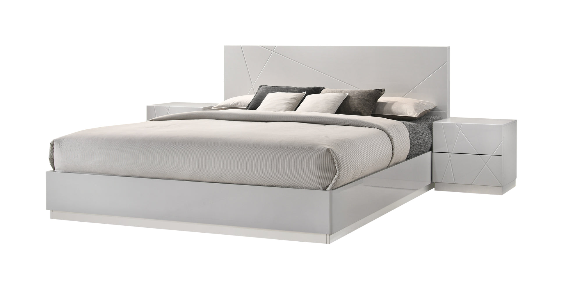 Naples Grey King Bed by JM