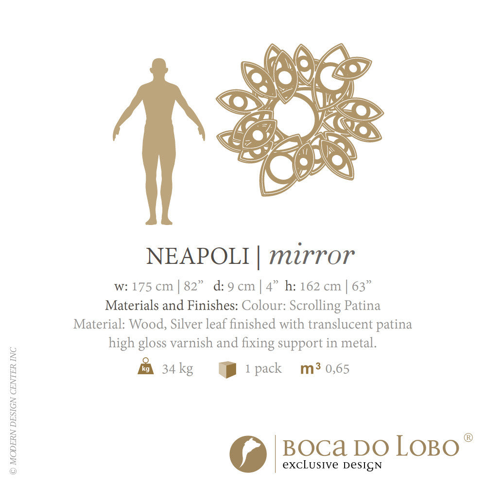 Boca do Lobo Neapoli Mirror Limited Edition | Boca do Lobo | LoftModern