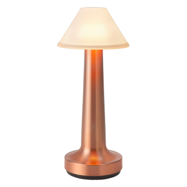 Neoz Cooee 3 wireless lamp, copper, 55 hour battery, portable task lighting