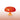 Orange Artemide Nessino Mushroom Lamp