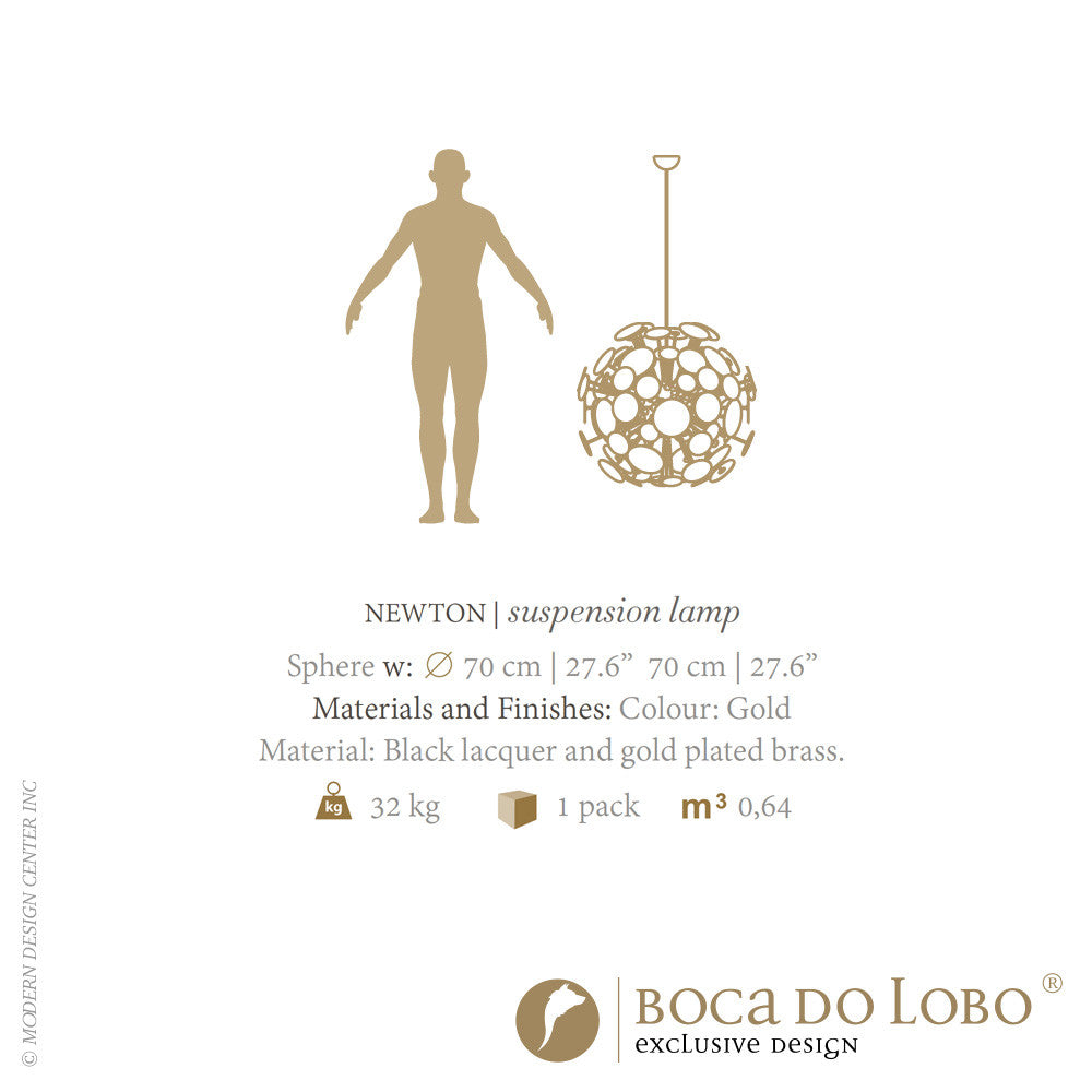 Boca do Lobo Newton Pendant Light Limited Edition | Boca do Lobo | LoftModern
