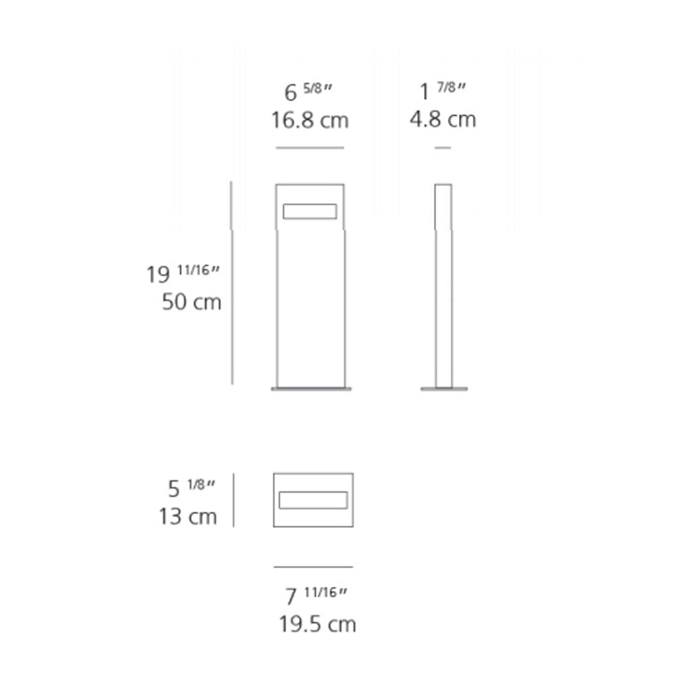 Artemide Nuda 50 Outdoor Floor Lamp