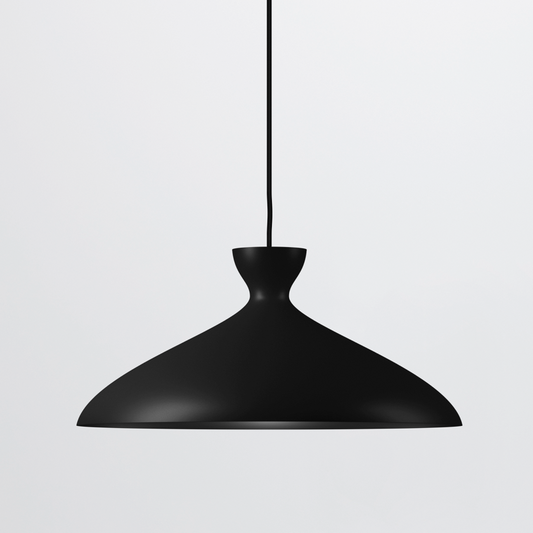 Pretty - Wide Black Pendant Light of Nyta