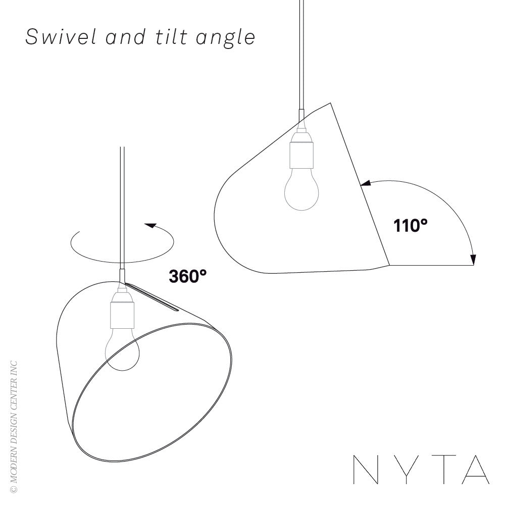 Nyta Tilt Pendant Lamp | Nyta | LoftModern